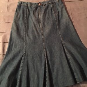 RALPH LAUREN DENIM SKIRT